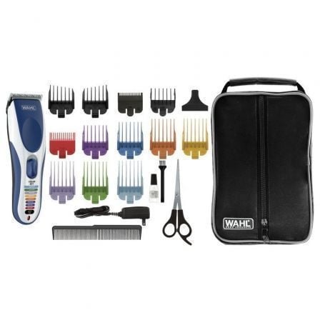 Cortapelos wahl color pro con bateria 12 accesorios Depau